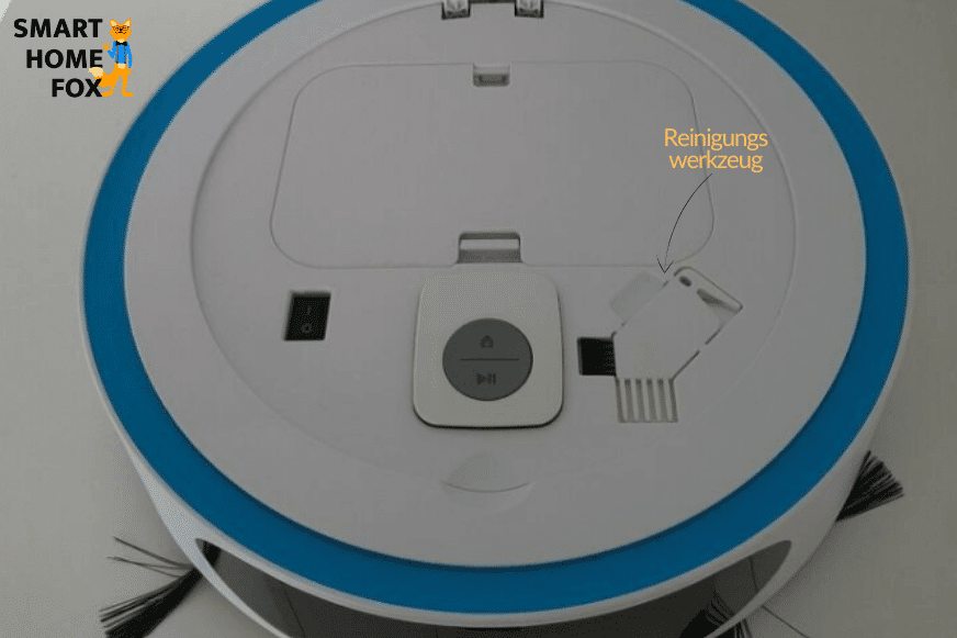 beim Medion md 18861 wird ein kleines Reinigungswerkzeug mitgeliefert